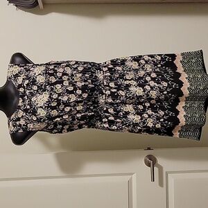 Pippa Border Print Floral Sundress